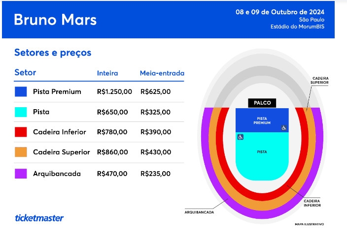 Veja As Datas E Como Comprar Ingressos Para Os Shows De Bruno Mars No Brasil Vagalume