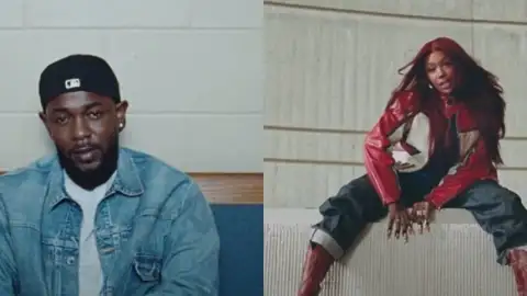 Kendrick Lamar e SZA chegam a 10 semanas no topo da parada de singles nos EUA com "luther"
