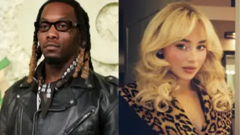 Offset, ex-marido de Cardi B, confessa ter uma queda por Sabrina Carpenter