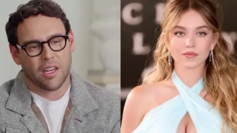 Scooter Braun está em um romance com Sidney Sweeney