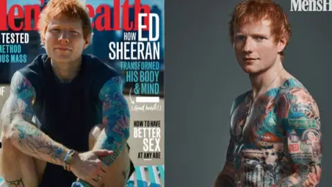 Ed Sheeran exibe novo físico e conta como a paternidade mudou seus hábitos