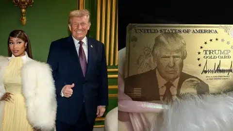 Nicki Minaj recebe "Cartão Gold" de Trump e garante residência nos EUA: "Sou sua fã nº 1"