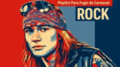 20 hits do rock para fugir do Carnaval