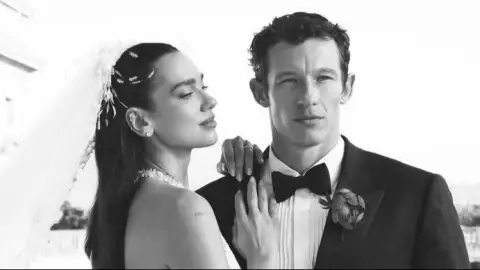 Dua Lipa revela as primeiras fotos do casamento com Callum Turner na Itália