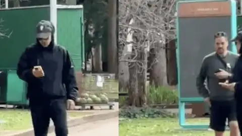 Harry Styles é flagrado correndo "disfarçado" no Ibirapuera