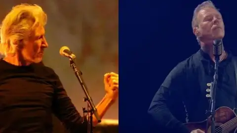 Roger Waters detona James Hetfield por não falar de política nos palcos: "Imbecil sem empatia"