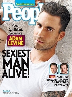 Adam Levine Eleito O Homem Mais Sexy Do Mundo Pela Revista People Vagalume